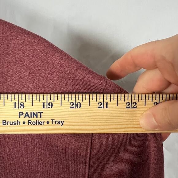 Callaway Weather Series Quarter Zip Pullover Burgundy Men's sz Large - Picture 5 of 9